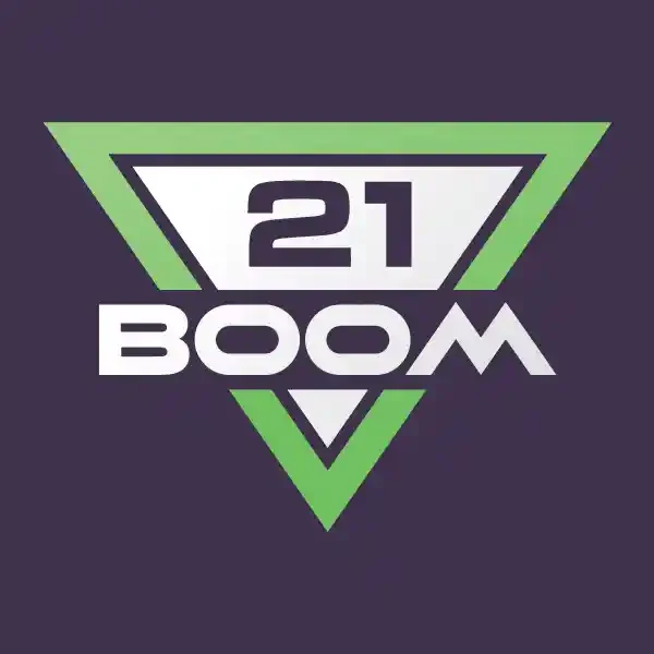 21boom - logo - white